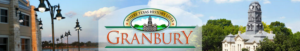 City of Granbury Header