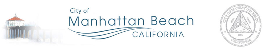 City of Manhattan Beach Header